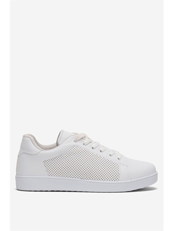 LİGER Kadın Spor Sneaker Ayakkabı Beyaz