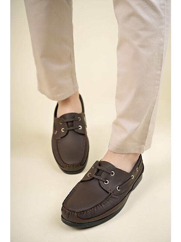 Dexter Hakiki Deri Erkek Günlük Klasik Casual Ayakkabı - Görsel 2