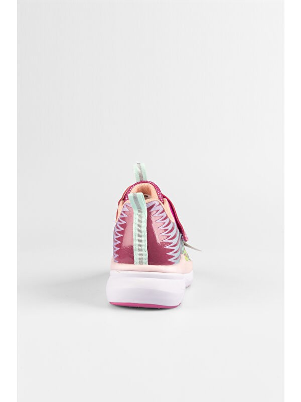 Maggie Işıklı Kız Çocuk Okul Öncesi Fuşya Sneaker - Görsel 6