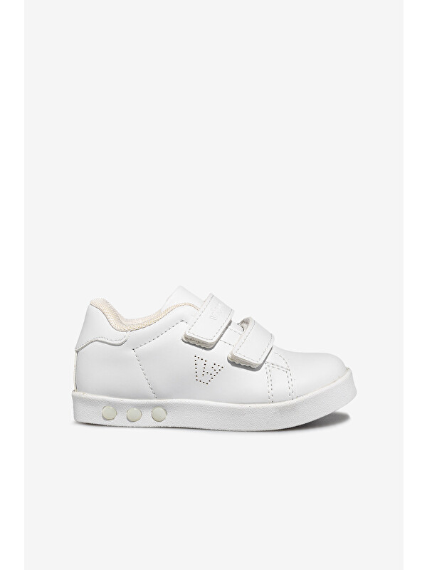 Vicco Oyo Işıklı Unisex Bebek Beyaz Sneaker