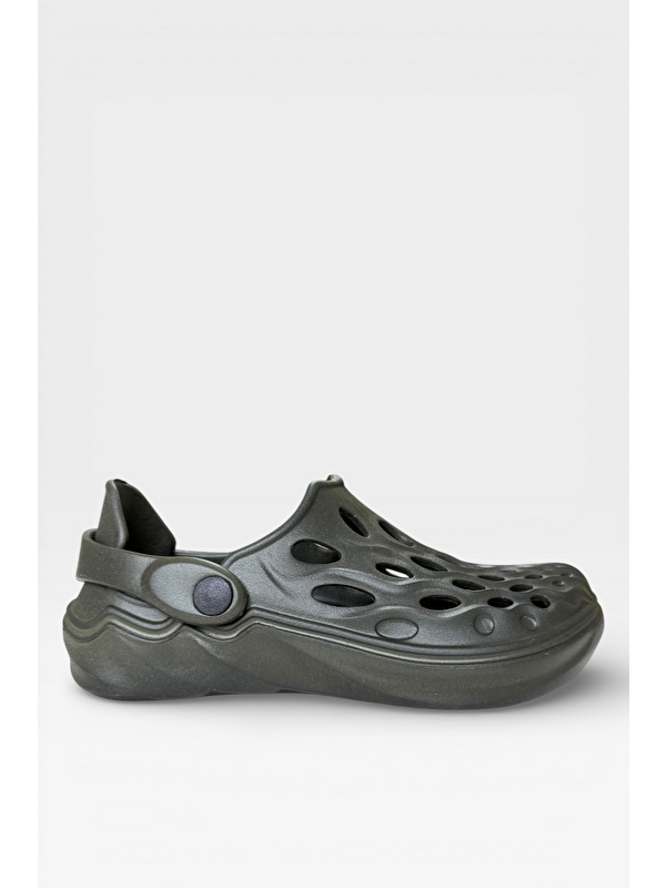 LİGER Unisex Günlük Rahat Yazlık Havuz Plaj Spor Ayakkabı Sandalet Hakİ