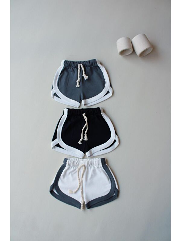 Oh La La Koala For Little Ones 3'lü Biyeli Penye Şort Model 7