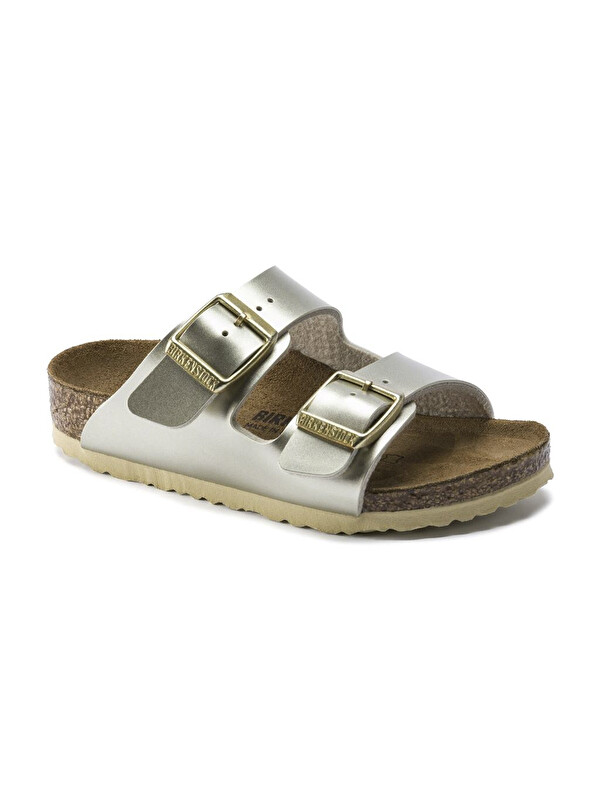 Birkenstock Kadın Terlik 1014841 ARIZONA KIDS BF ELECTRIC METALLIC Gold