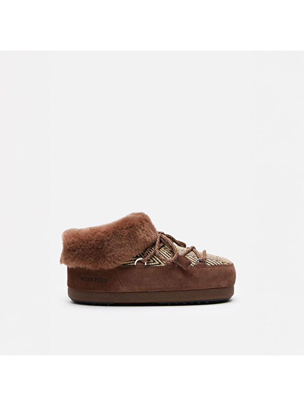 Moon Boot Kadın Kahverengi Bot 80D1470120-M062 MB X GIR EVX CHALET M Cocoa