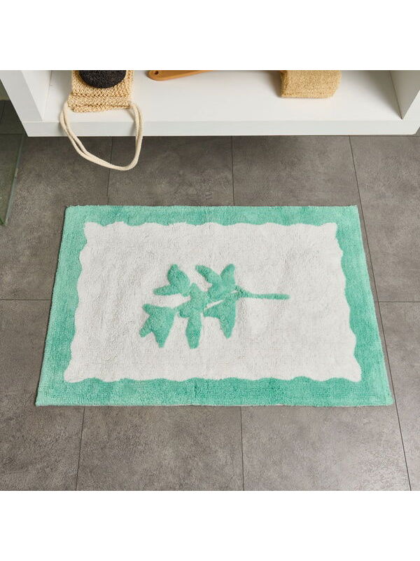 Evidea Soft Granny Summer Tufting Banyo Paspası - Beyaz - 60x90 cm