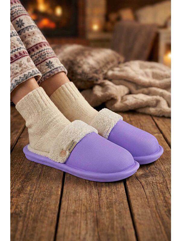 Gezer Yeşil Gezer Kışlık Kadın Islak Zemin Terlik