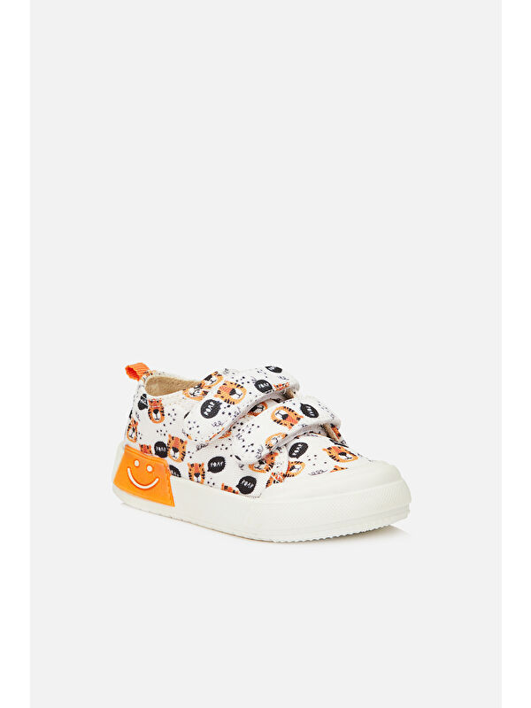 Luffy II Işıklı Unisex Okul Öncesi Orange Spor Ayakkabı - Görsel 3