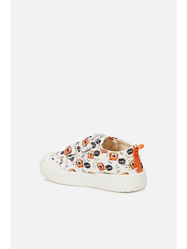 Luffy II Işıklı Unisex Okul Öncesi Orange Spor Ayakkabı - Görsel 4