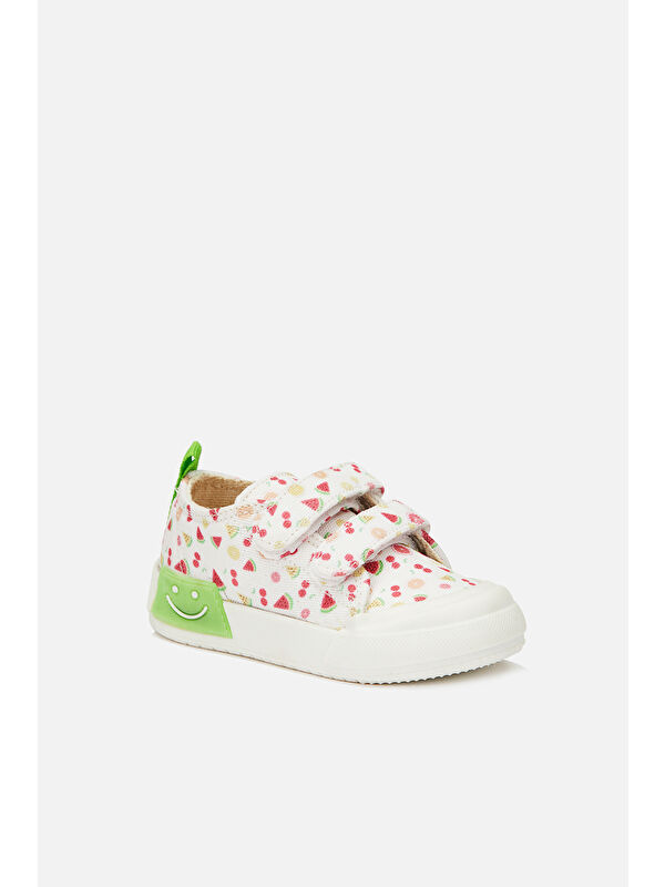 Luffy II Işıklı Kız Okul Öncesi Yeşil Spor Ayakkabı - Görsel 3