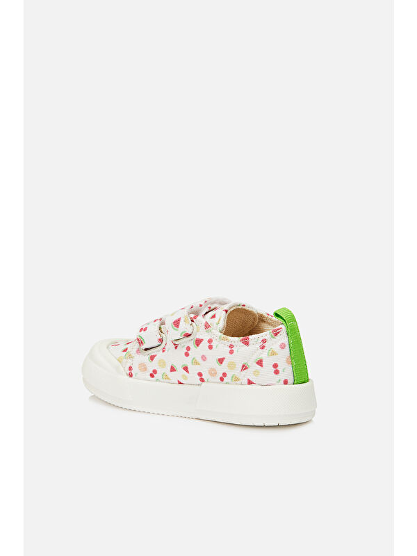 Luffy II Işıklı Kız Okul Öncesi Yeşil Spor Ayakkabı - Görsel 4