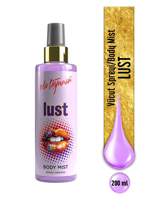 Eda Taşpınar Lust Body Mist, Amazon’un Vahşi Kokusu, 200ml.