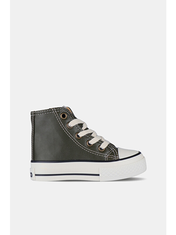 Vicco Monno Basic Unisex Bebek Haki Sneaker