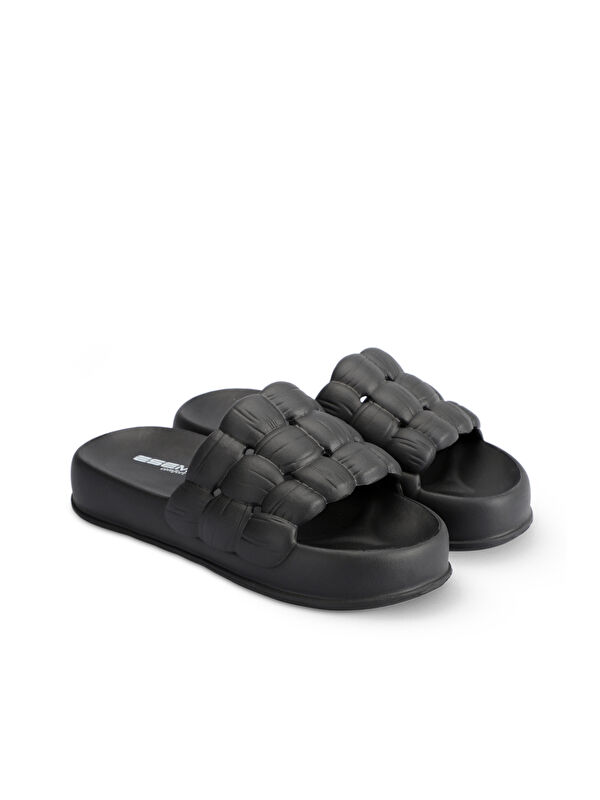 OFFU Kadın Terlik Siyah - Görsel 3