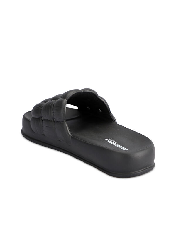 OFFU Kadın Terlik Siyah - Görsel 4