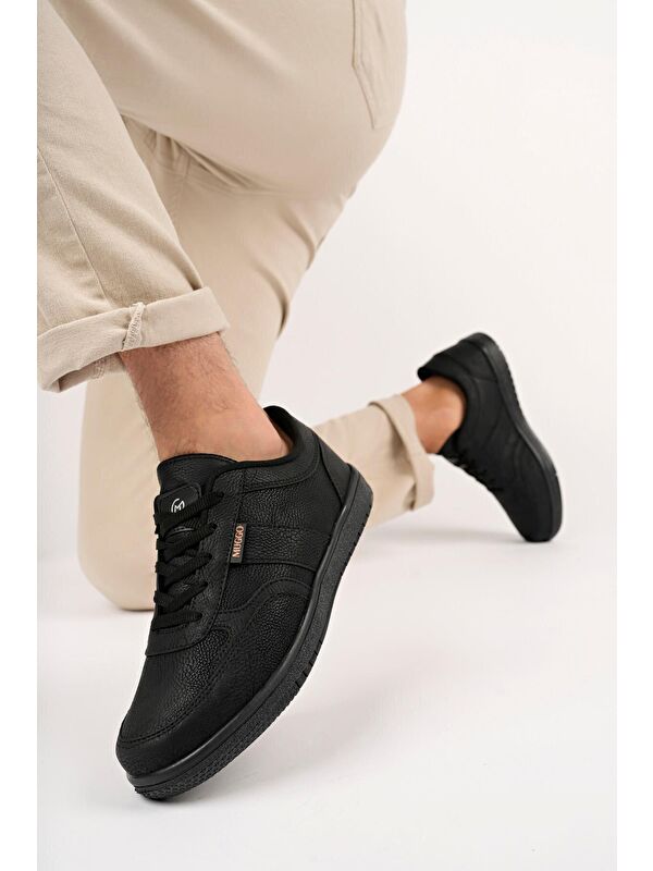 Jima Erkek Günlük Casual Bağcıklı Sneaker Spor Ayakkabı - Görsel 3