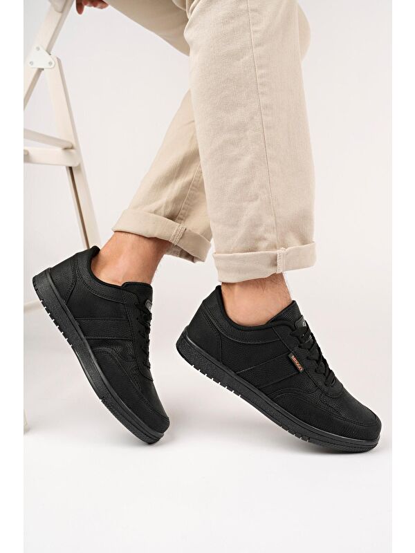 Jima Erkek Günlük Casual Bağcıklı Sneaker Spor Ayakkabı - Görsel 4