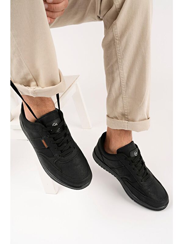 Jima Erkek Günlük Casual Bağcıklı Sneaker Spor Ayakkabı - Görsel 5