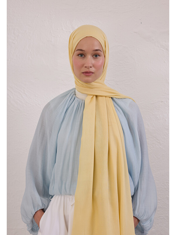 Fresh Scarfs Soft Viskon Şal Tereyağı