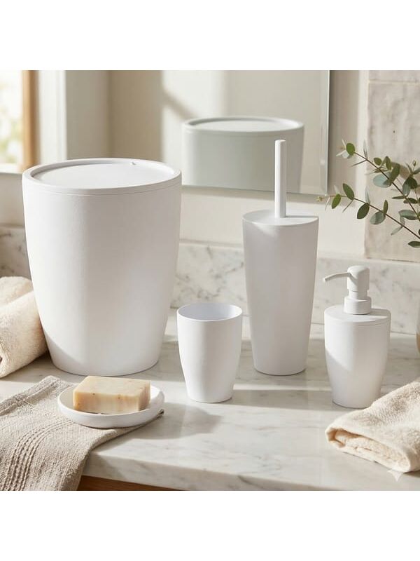 Primanova Pure 5'li Banyo Seti - Beyaz