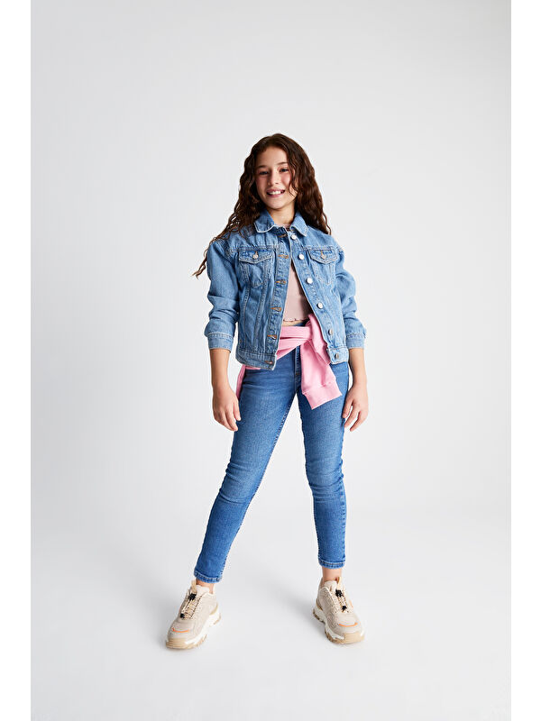 Kobalt Hafif Unisex Okul Öncesi Bej Spor Ayakkabı - Görsel 3