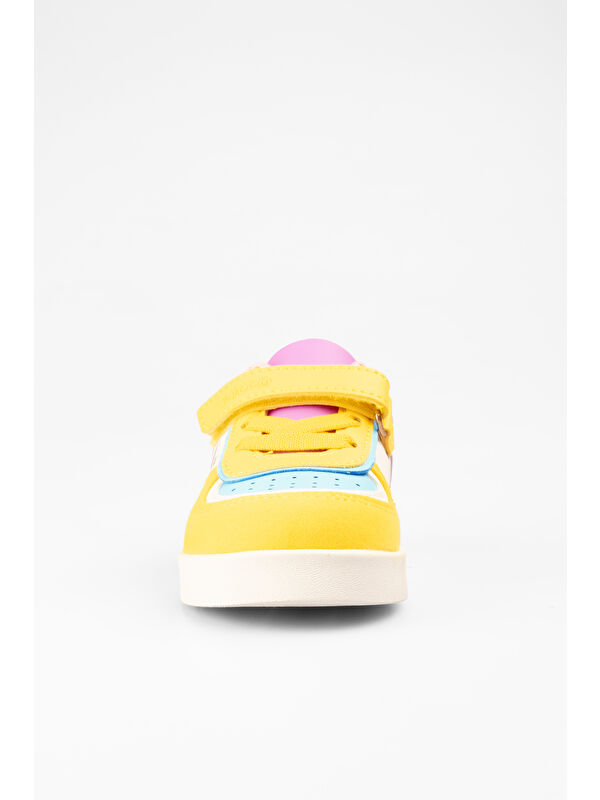 Sam Işıklı Unisex Çocuk Sarı Sneaker - Görsel 7