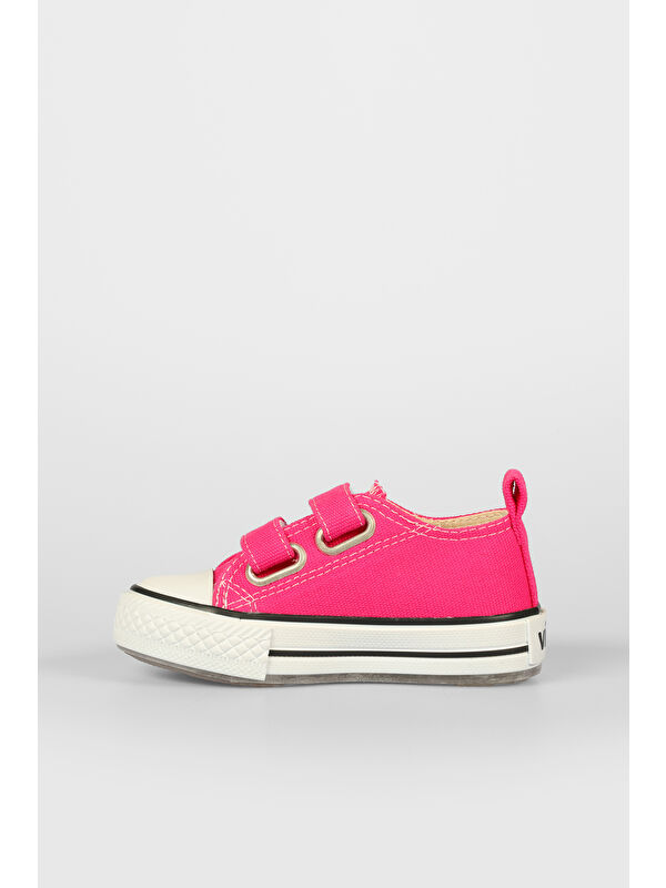 Pino Işıklı Kız Bebek Fuşya Spor Ayakkabı - Görsel 3