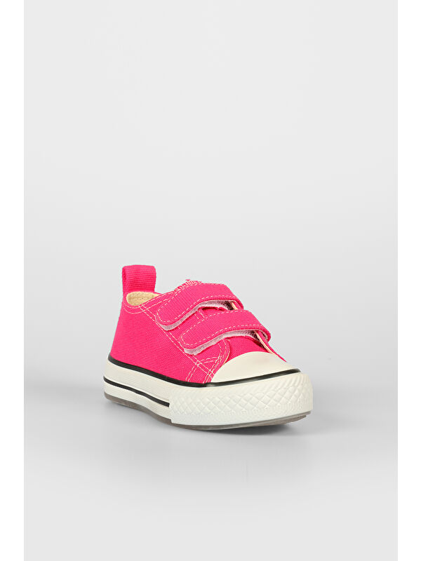 Pino Işıklı Kız Bebek Fuşya Spor Ayakkabı - Görsel 4