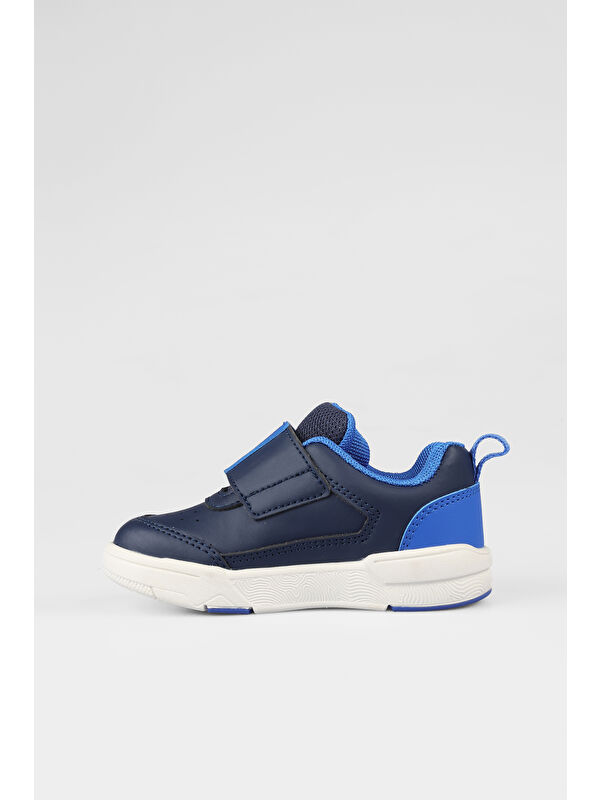 Fidel Hafif Erkek Bebek Lacivert Sneaker - Görsel 3