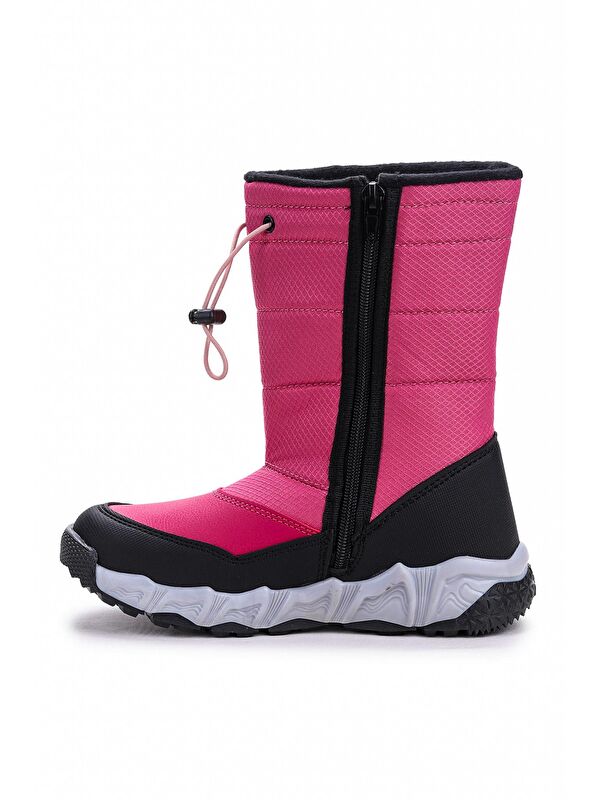 Molina Suya Dayanıklı Fermuarlı Kız/Erkek Çocuk Kar Bot Ayakkabı - Görsel 6