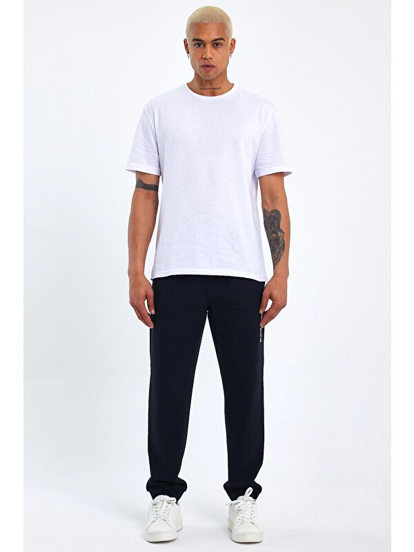Süperlife Regular Fit Broklyn Baskılı İnce Erkek Jogger Eşofman Altı SPR 203