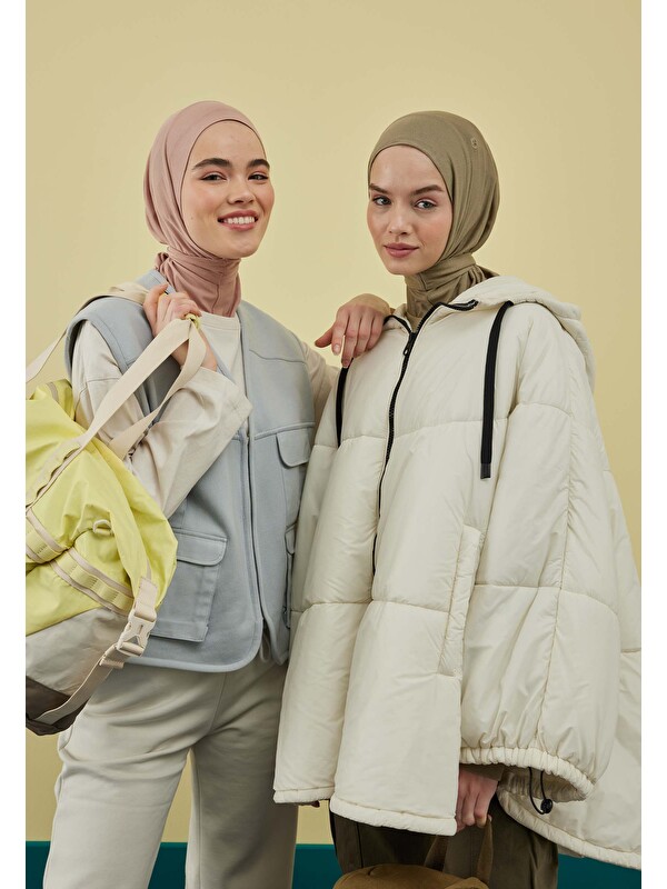 Fresh Scarfs Athletic Hijab Açık Çağla