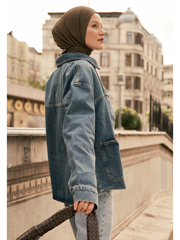 Fresh Scarfs Athletic Hijab Haki