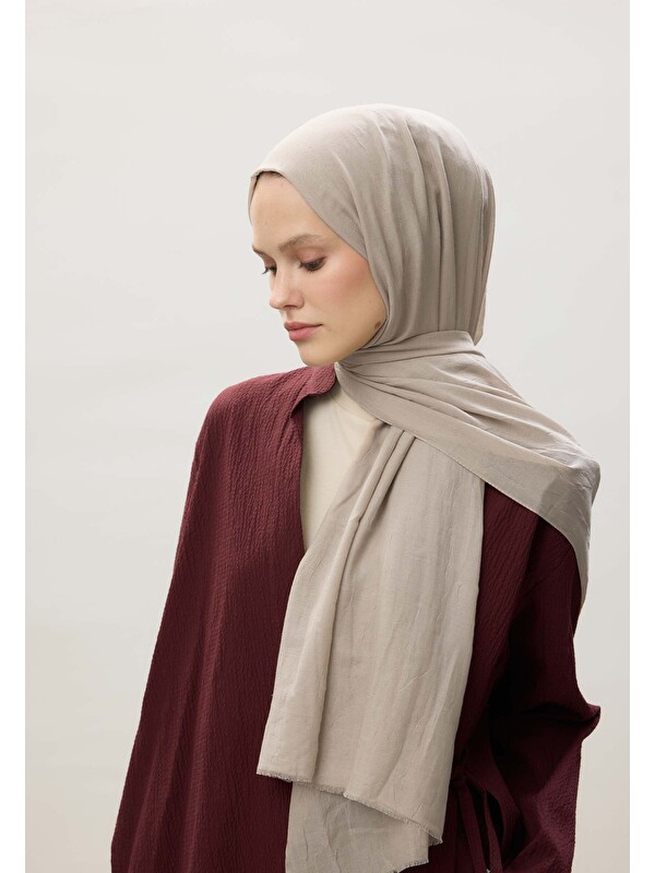 Fresh Scarfs Bambu Şal Kum Beji