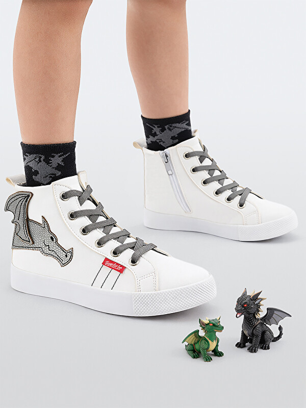 Denokids Ejderha Erkek Çocuk Sneakers Spor Ayakkabı