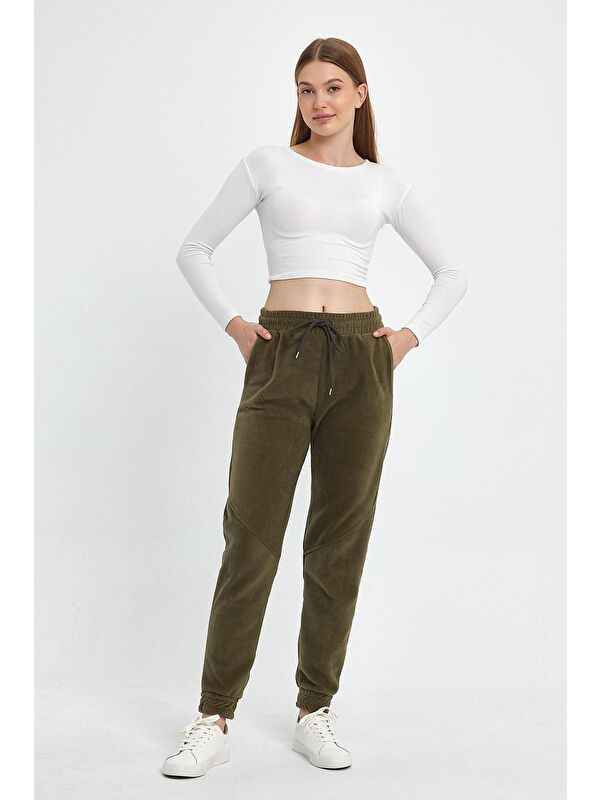 Süperlife Kadın Rahat Kalıp Softech Polar Sweat Eşofman Altı SPR24EA97