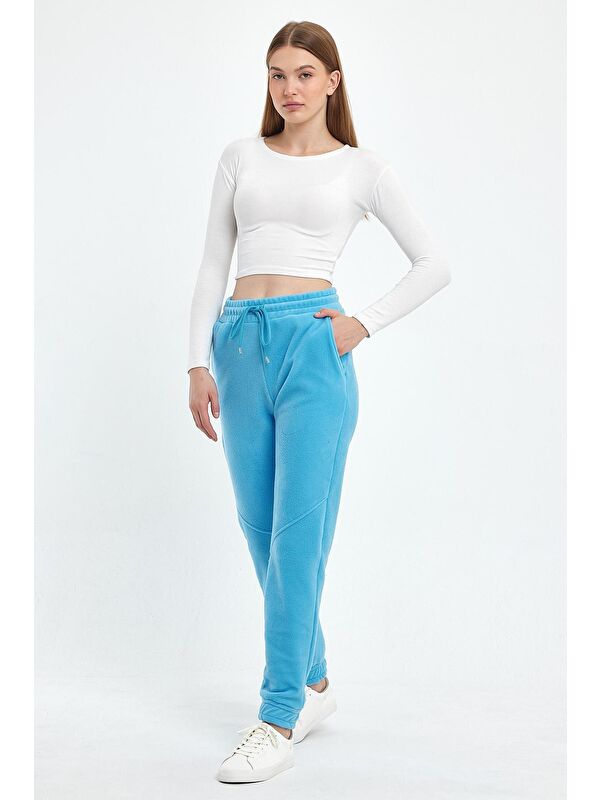 Süperlife Kadın Rahat Kalıp Softech Polar Sweat Eşofman Altı SPR24EA97