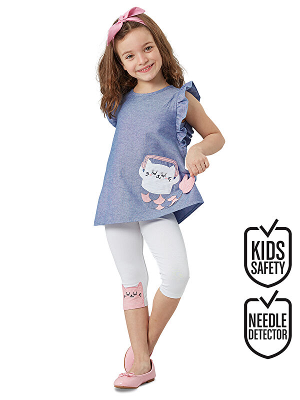 Denokids Deniz Kedisi Tunik Takım