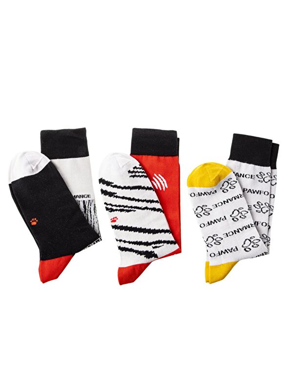 Biggdesign Dogs Pawformance 3'lü Soket Çorap Seti