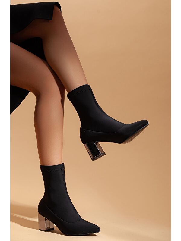 D651 Streç Kadın Bot - Görsel 3