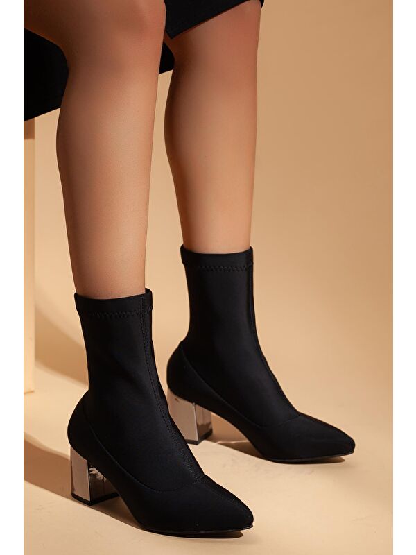 D651 Streç Kadın Bot - Görsel 4