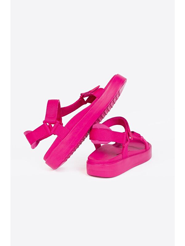 Cırt Cırtlı Günlük Kadın Sandalet - Görsel 5