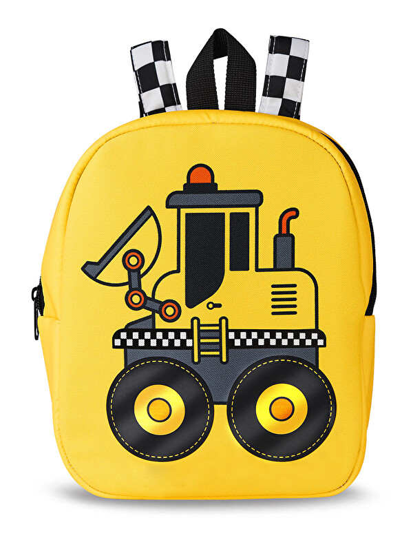 Denokids Buldozer Erkek Çocuk Okul Sırt Çantası