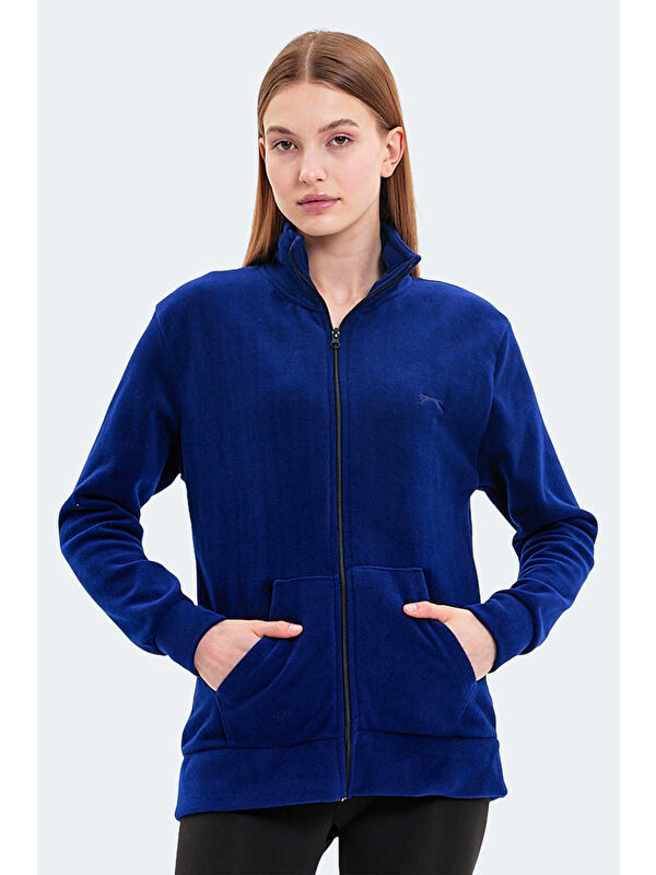 SLAZENGER SOUL I Kadın Polar Lacivert