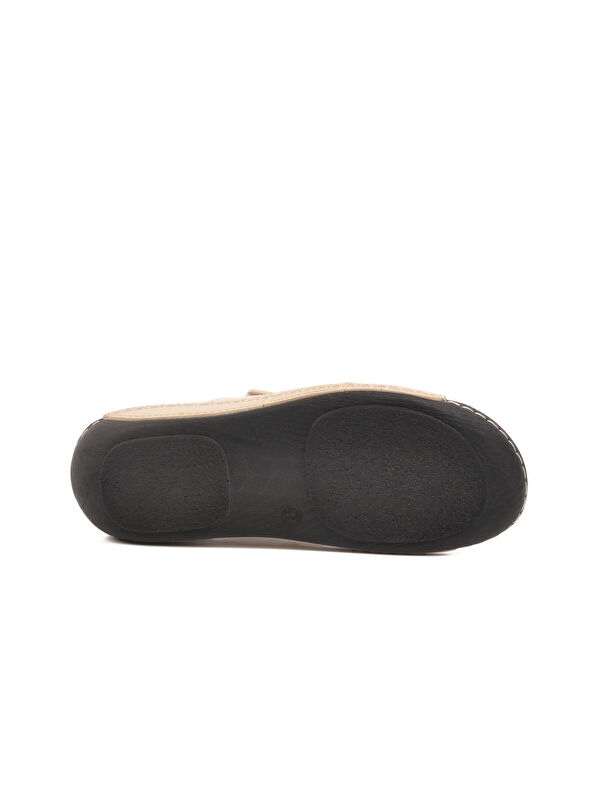 Bej Cırtlı Anatomik Kadın Terlik 16.058 Z - Görsel 5