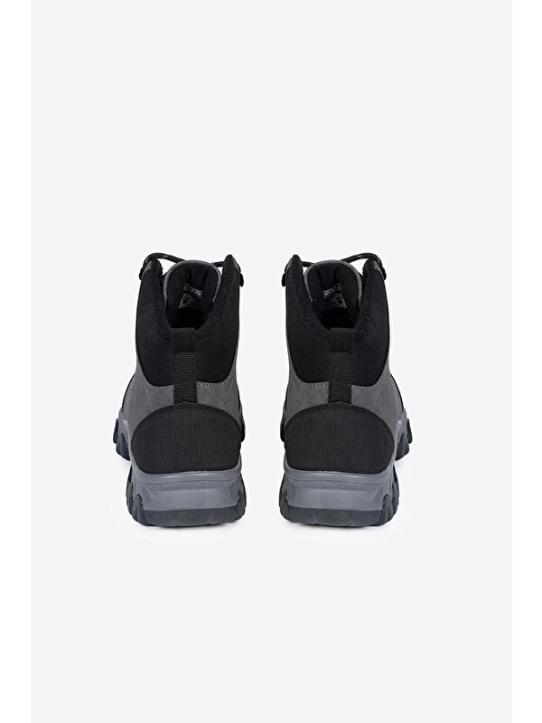 Yuvarlak Burunlu Bağcıklı Erkek Trekking Bot - Görsel 7