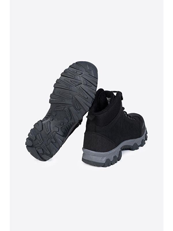 Yuvarlak Burunlu Bağcıklı Erkek Trekking Bot - Görsel 4