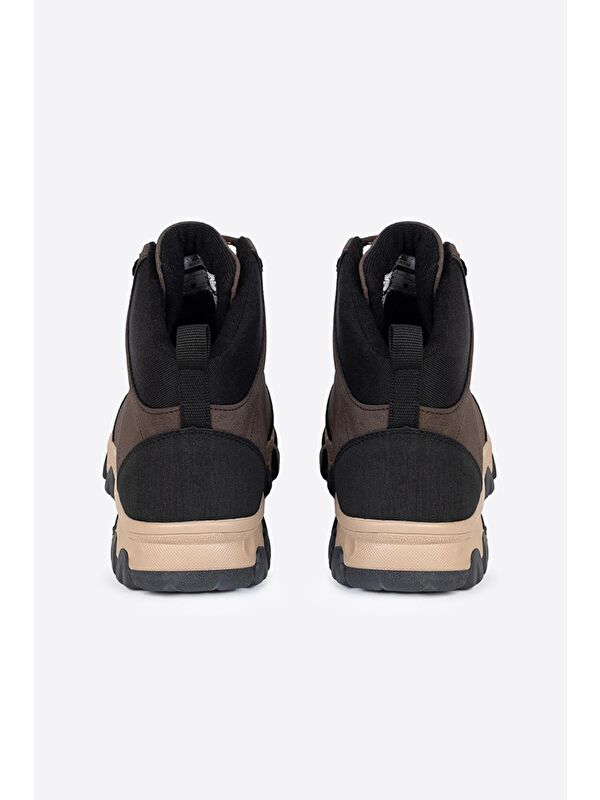 Yuvarlak Burunlu Bağcıklı Erkek Trekking Bot - Görsel 7