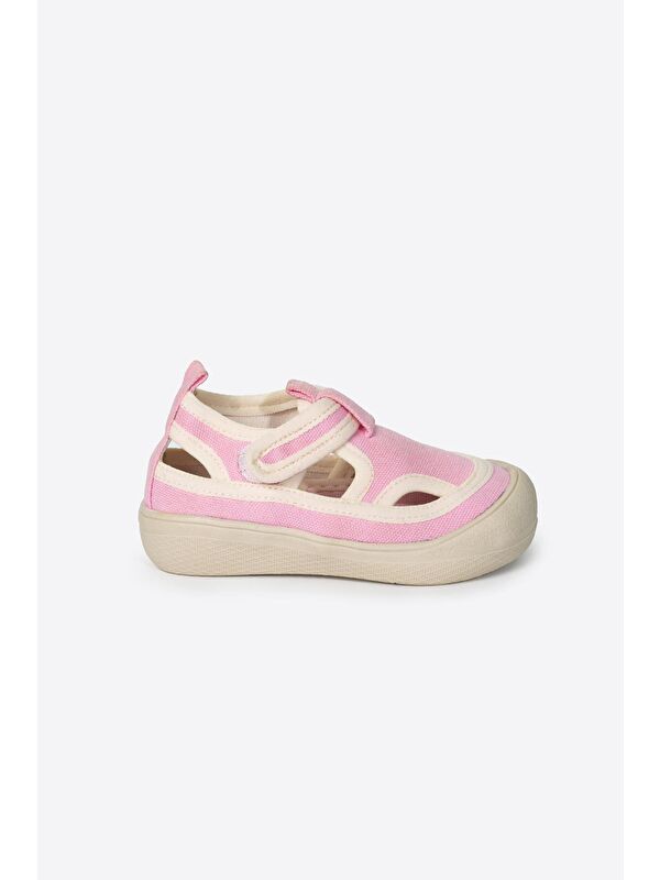 Yuvarlak Burunlu Cırt Cırtlı Erkek Çocuk Sandalet Ayakkabı - Görsel 3