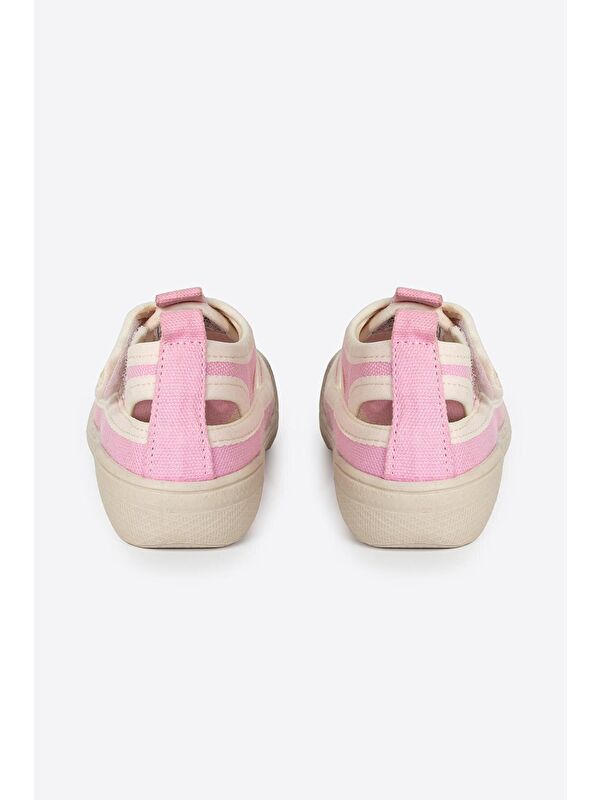 Yuvarlak Burunlu Cırt Cırtlı Erkek Çocuk Sandalet Ayakkabı - Görsel 6