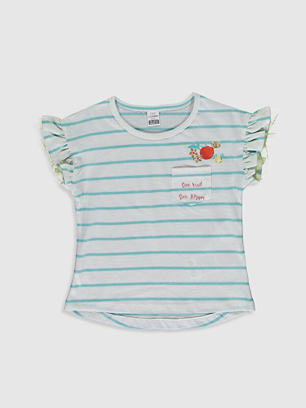 [NF]25SS★BABY GIRL STRIPE LAYERED TEE Striped Long Sleeve Tee – Lil Legs Baby